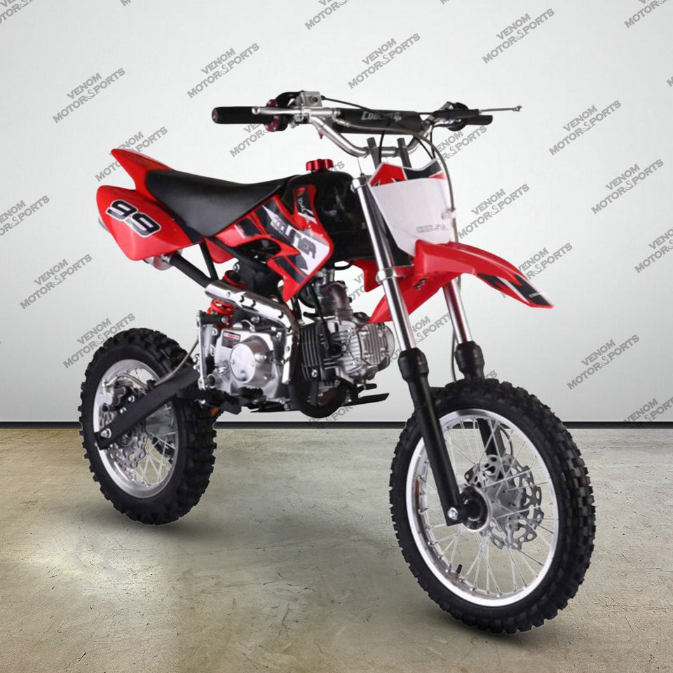 Venom Mamba 125cc Dirt Bike | Mid-Size Red