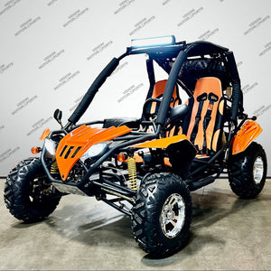 Venom Captain Go Kart | 2-Seater | 200cc | Automatic + Reverse Black