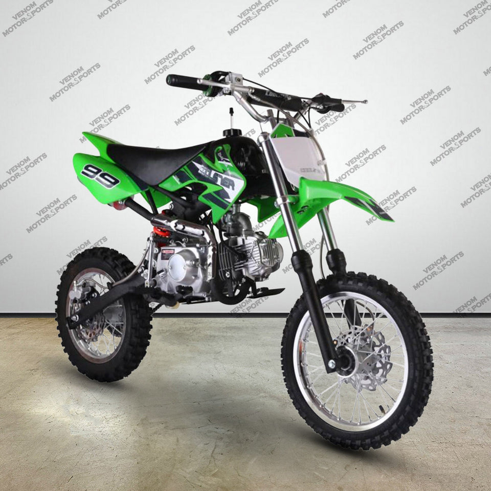 Venom Mamba 125cc Dirt Bike | Mid-Size Green