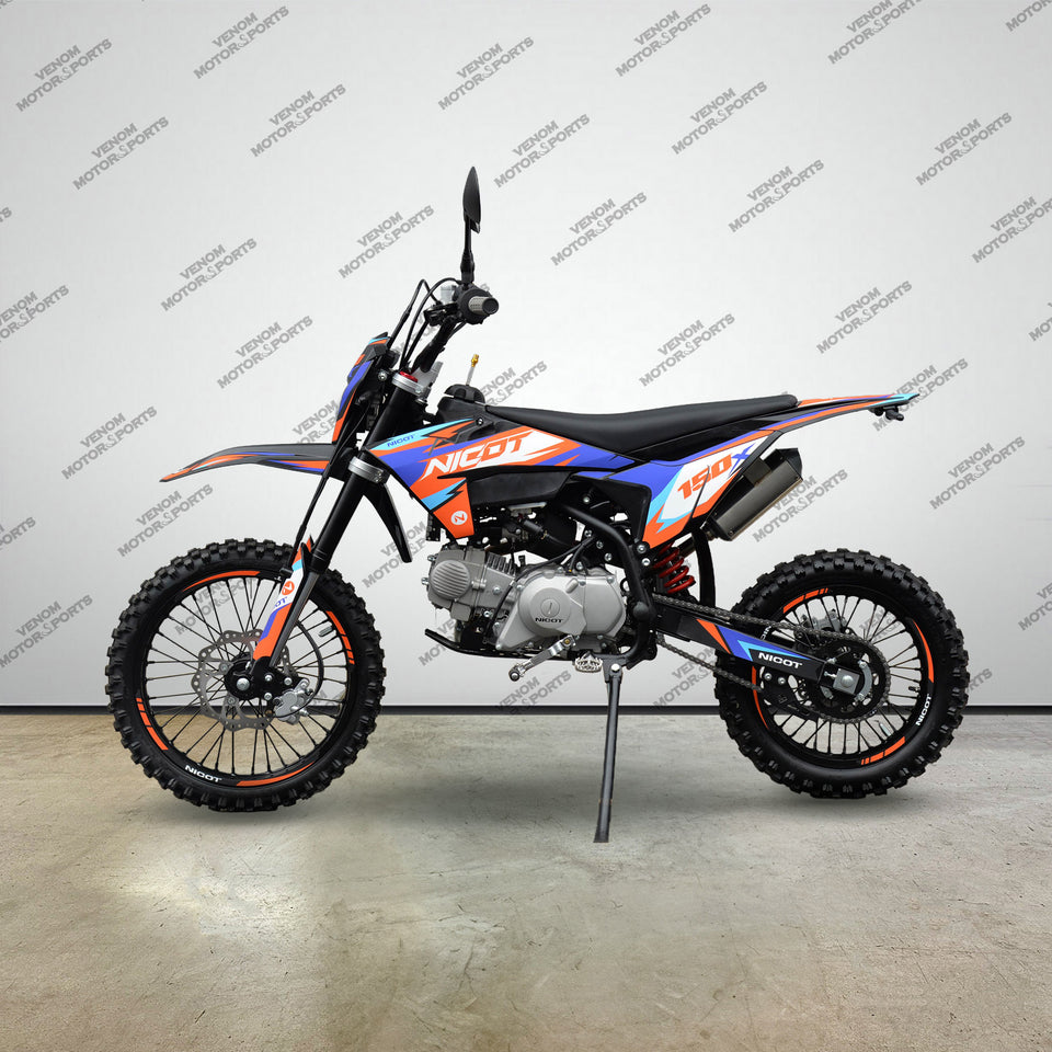 Venom Nicot 150X | 150cc EFI Dirt Bike | 4 Speed