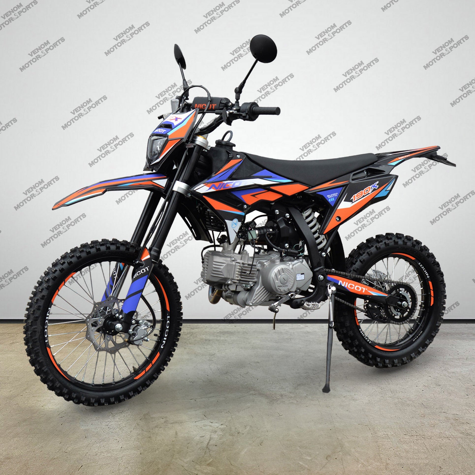 190cc EFI Dirt Bike – Venom Nicot 190X | High Performance Trail Bike