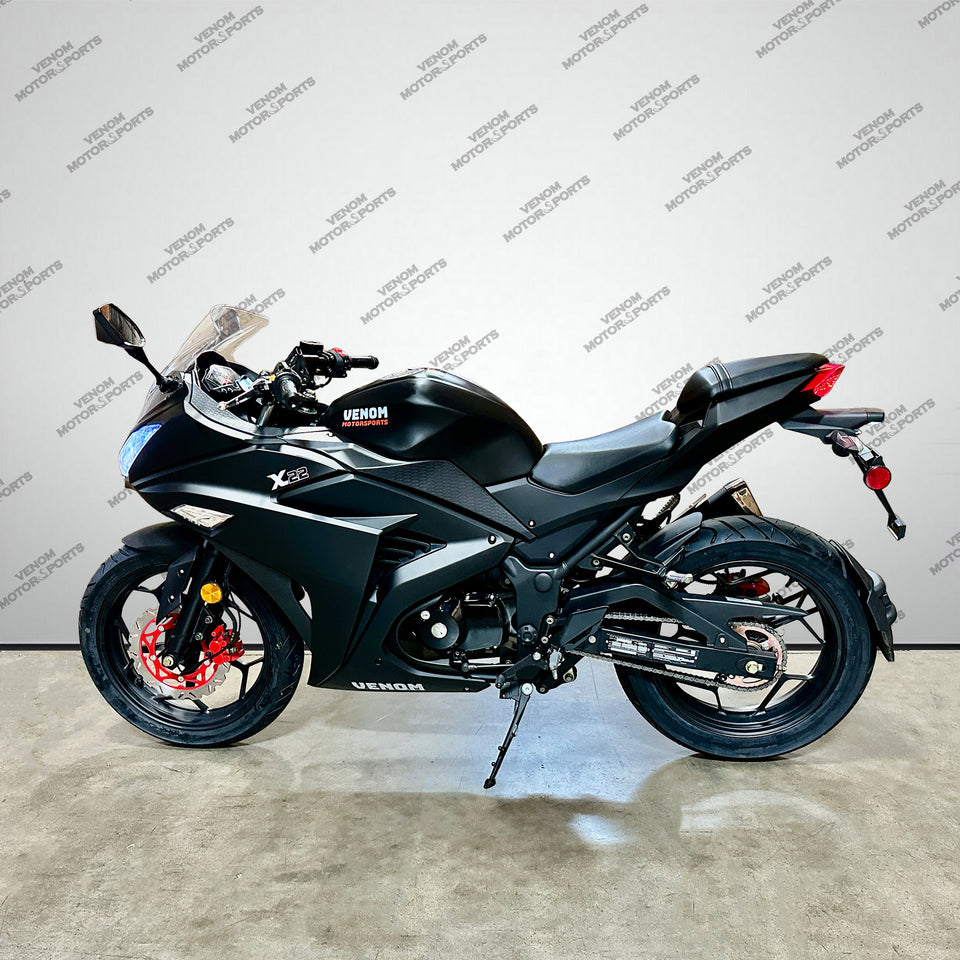 Venom x22 Ninja | 125cc Motorcycle | 4 Speed