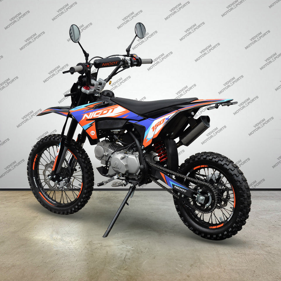 Venom Nicot 150X | 150cc EFI Dirt Bike | 4 Speed