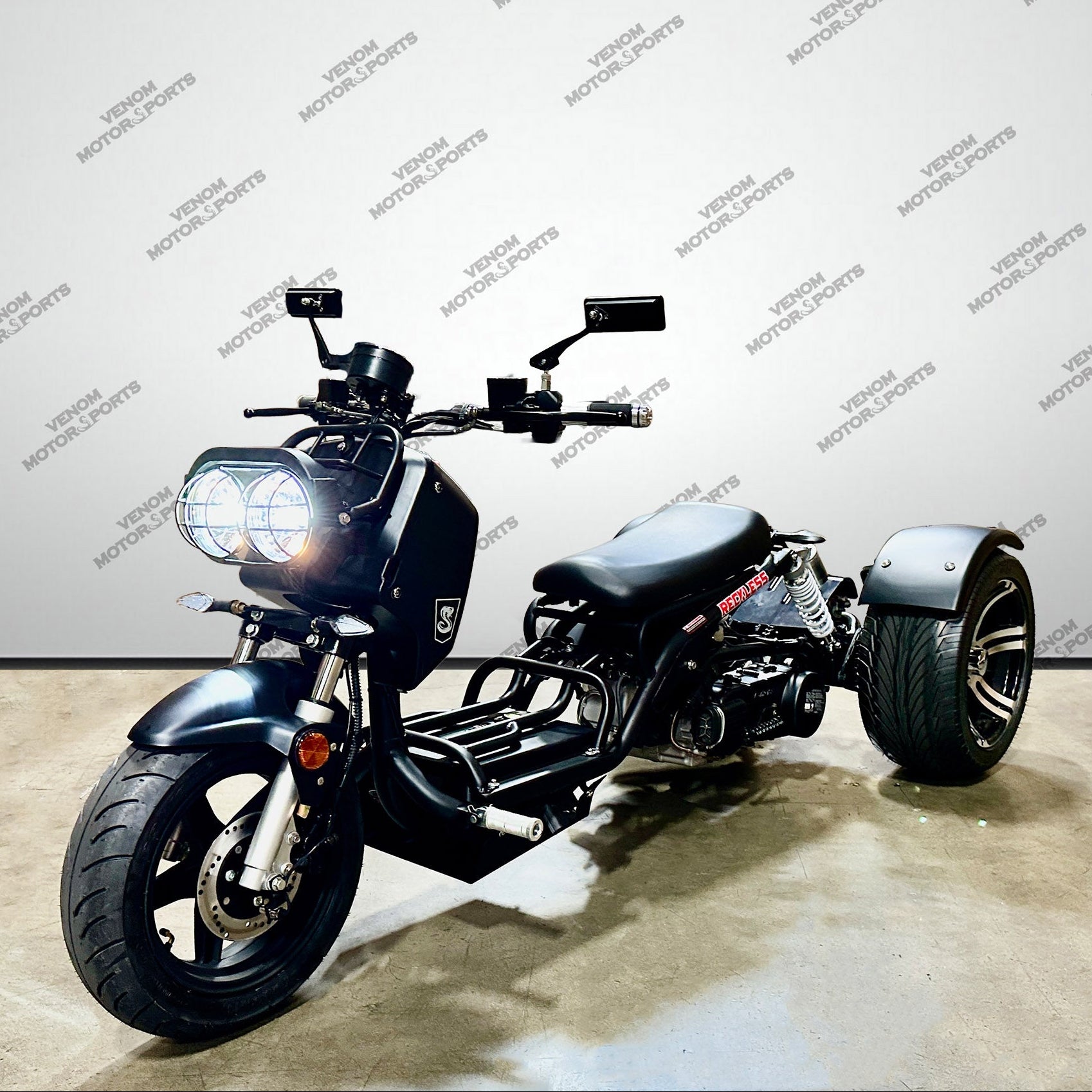 Venom Reckless Gas Scooters & Trikes | 50cc, 150cc & 3-Wheel Models