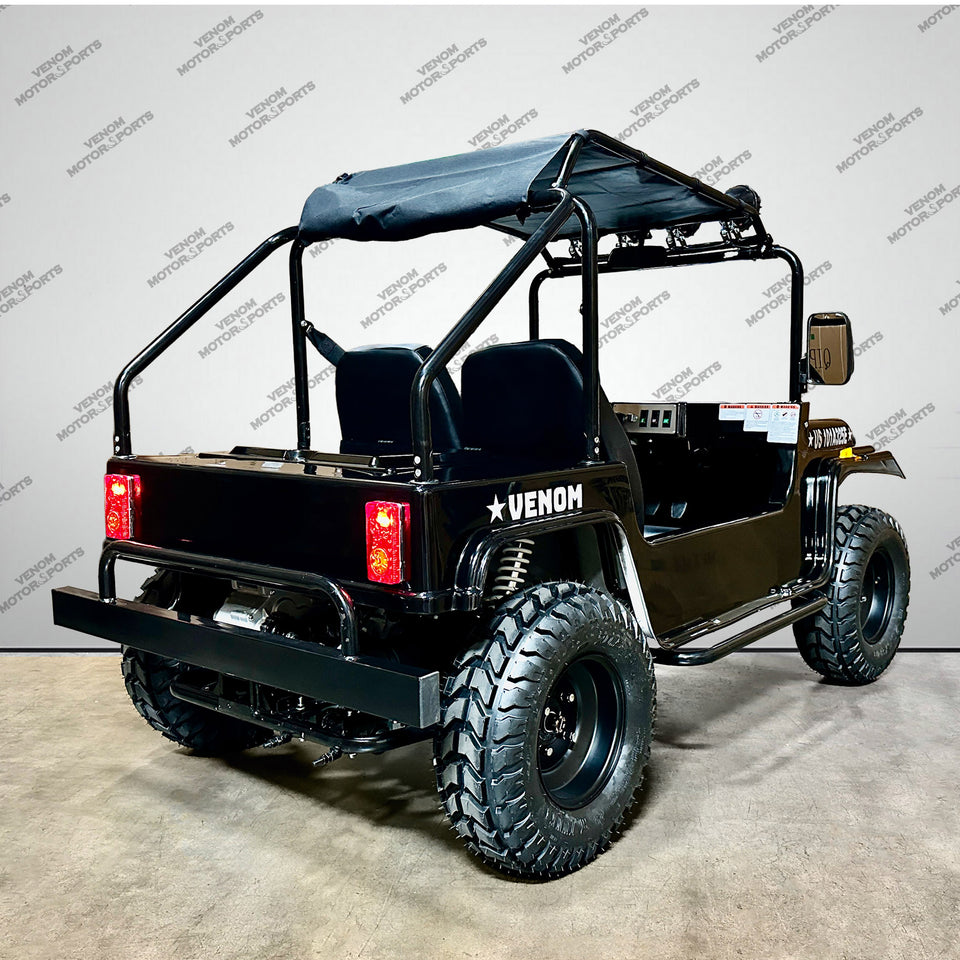 Venom 200cc Mini Jeep | Willys Edition | Full-Size | Automatic