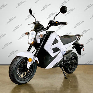 2000W E-Vader Electric Motorcycle | Brushless | 72V White