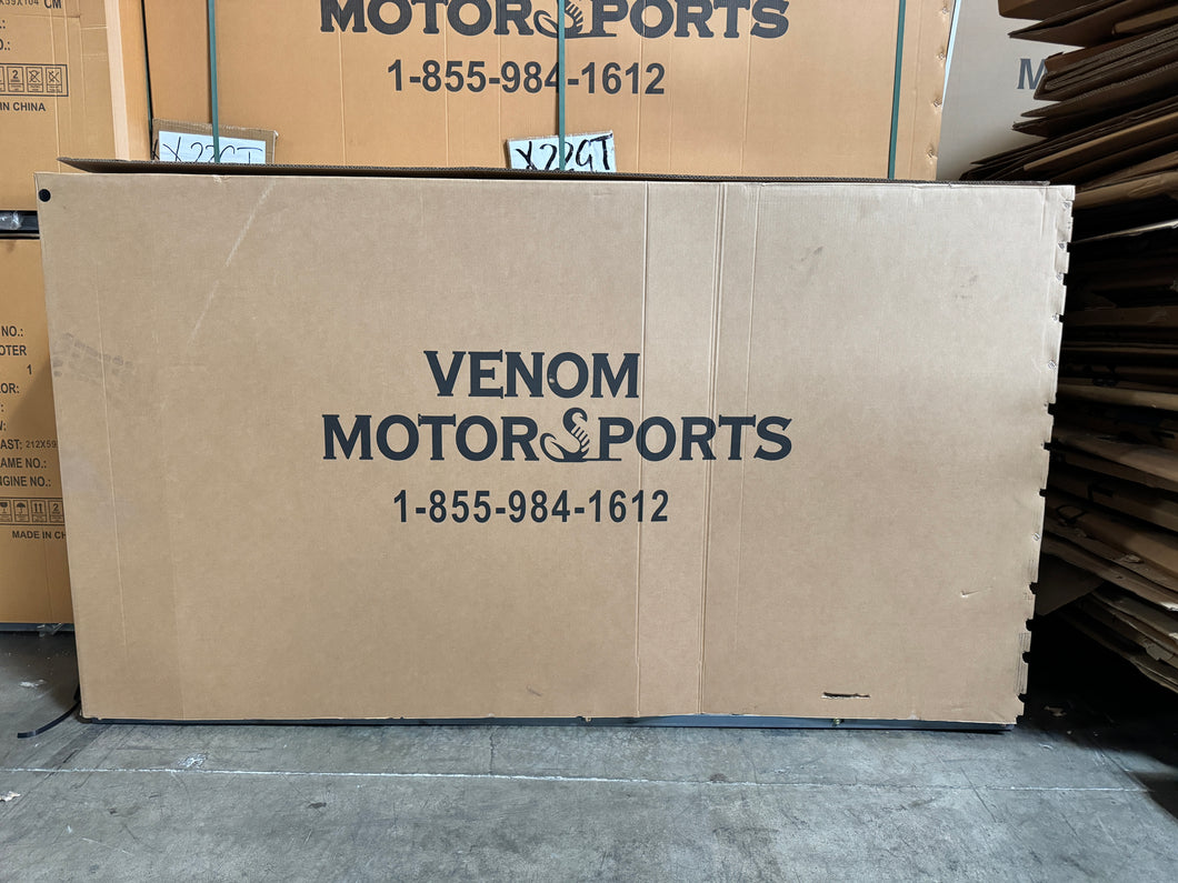 [OPEN-BOX SALE] Venom x22GT | 250cc Motorcycle | Automatic MIDNIGHT BLACK