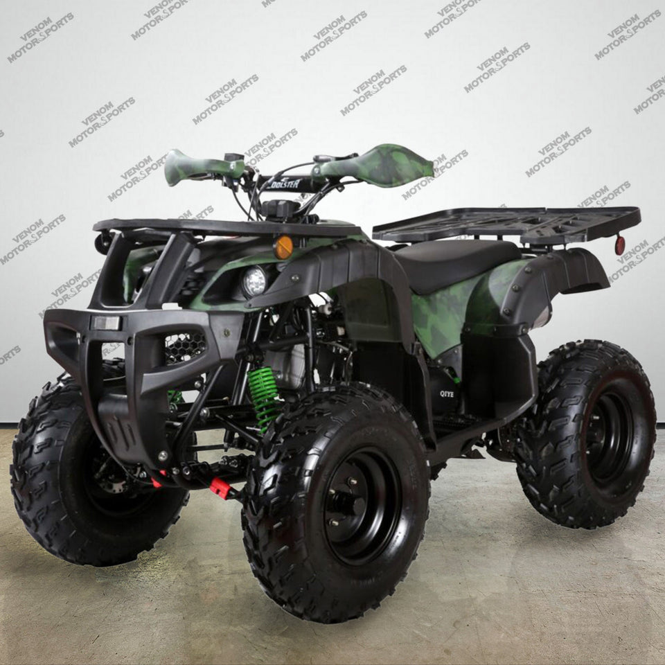 Venom Kodiak | 200cc ATV | Full-Size | Fully Automatic + Reverse Army Green