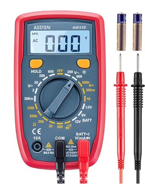 Universal Motorcycle / ATV / Scooter | Digital Multimeter (TOOL-MM01)