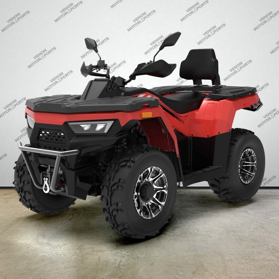 Predator 300cc ATV | Full Size EFI | Automatic Transmission | 4WD Red