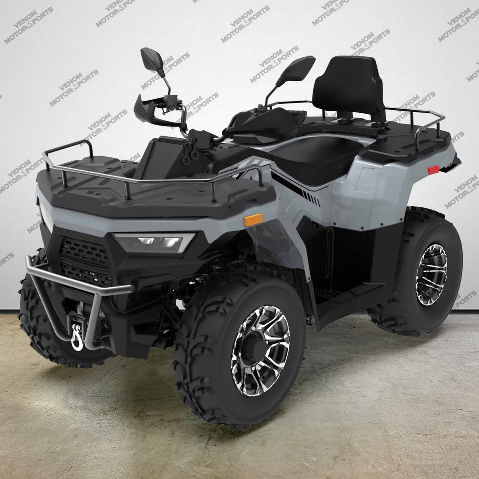 Predator 300cc ATV | Full Size EFI | Automatic Transmission | 4WD Grey
