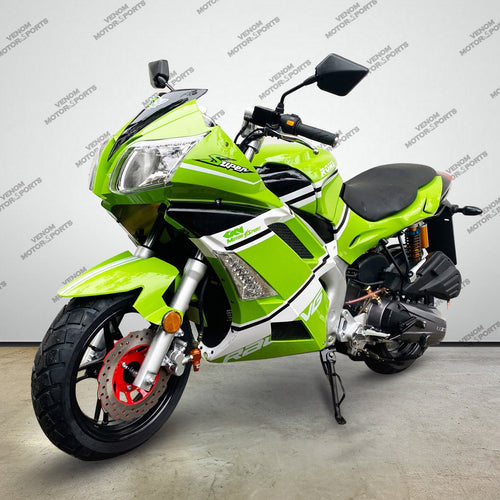 Venom X18RS | 150cc Motorcycle | Automatic Transmission Green