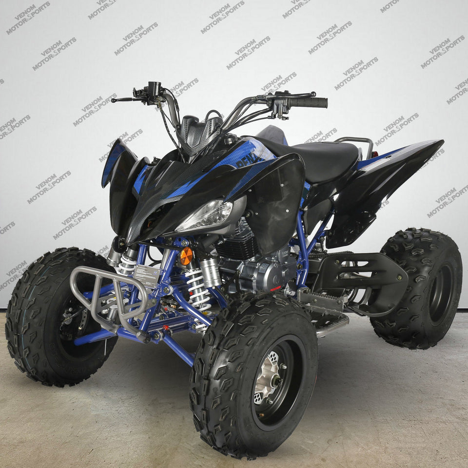 Venom Pentora 250cc | Adult ATV | 4-Speed Manual + Reverse Blue