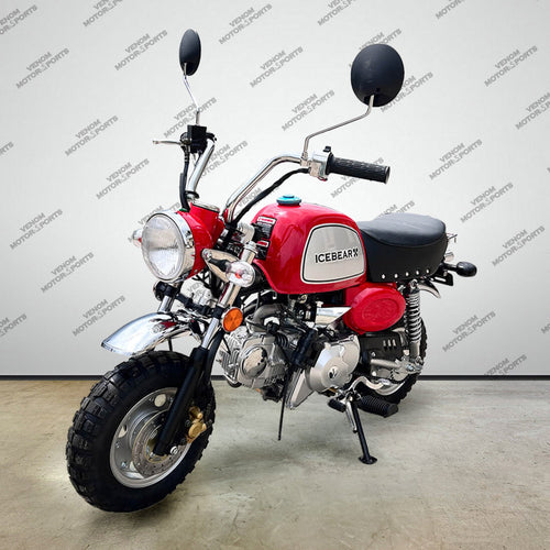 Leo Monkey Bike | 125cc Motorcycle | 4-Speed Red