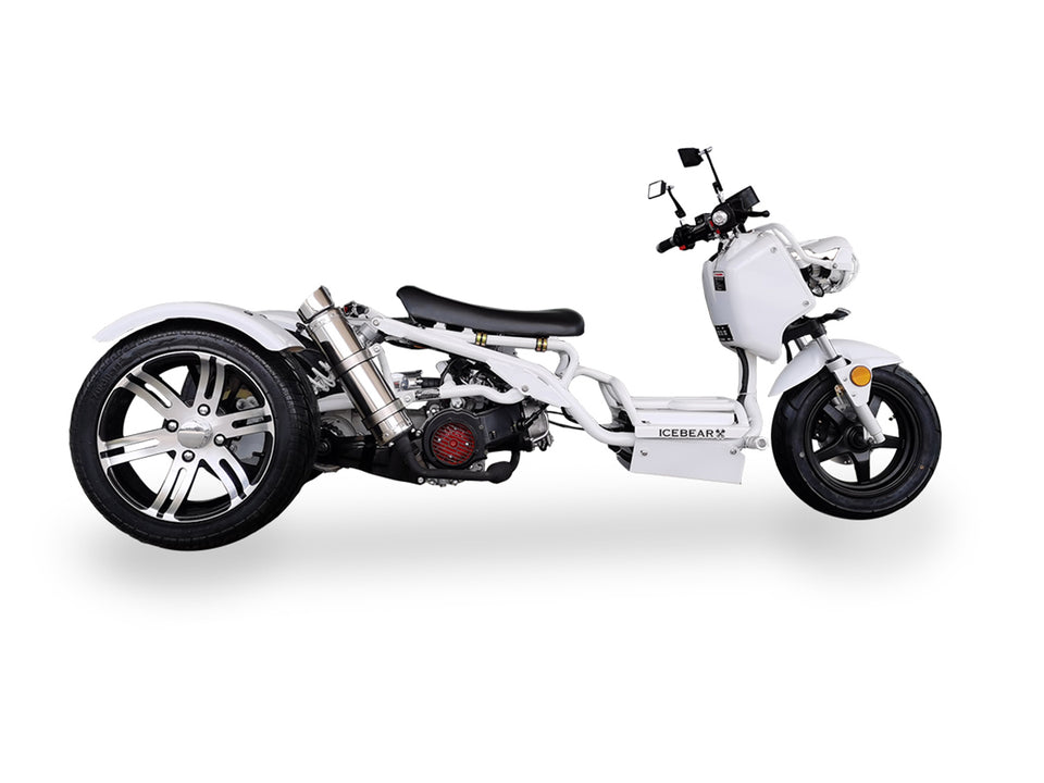 Maddog Trike 150cc | 3-Wheel Scooter | Honda Ruckus | PST150-19N ...
