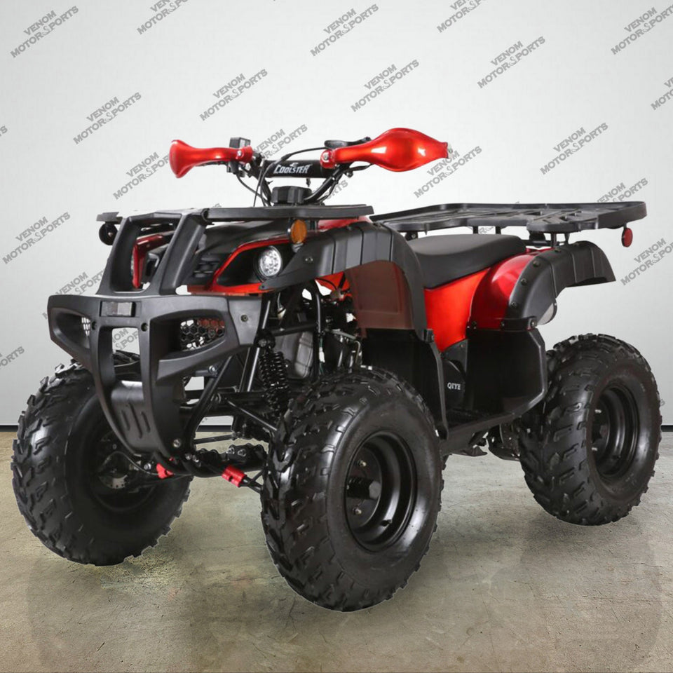 Venom Kodiak | 200cc ATV | Full-Size | Fully Automatic + Reverse Red