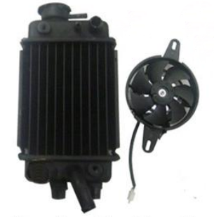 Lifan KPM200 Motorcycle | Radiator Set (KPMF17-05)