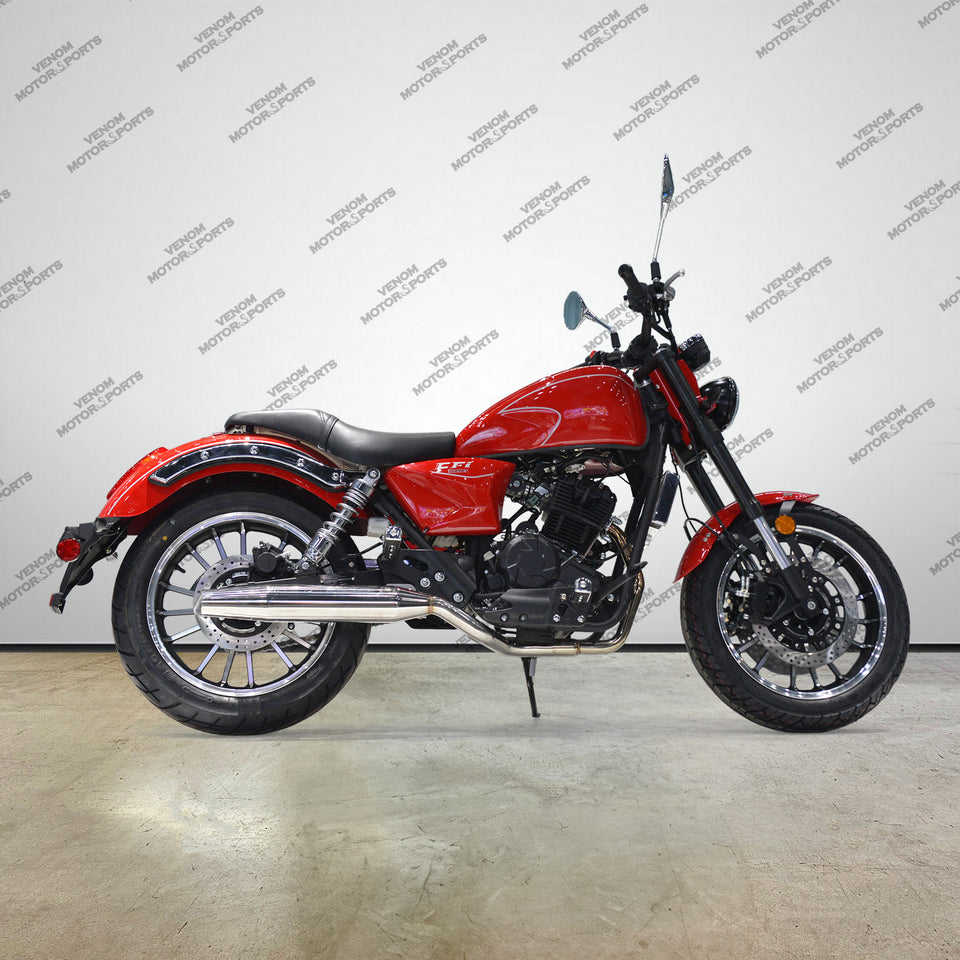 Venom Cruiser | 250cc Chopper | Fuel-Injected | 6-Speed