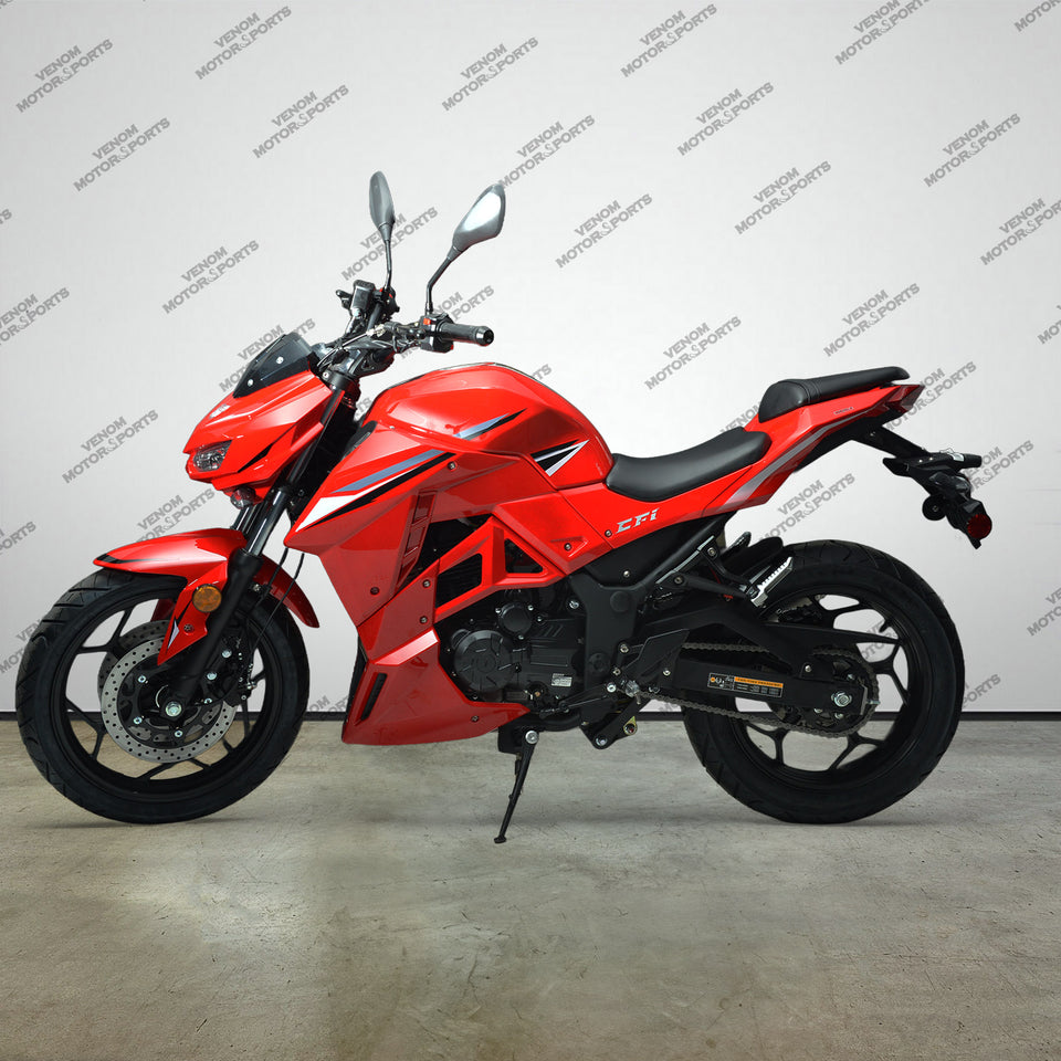 Venom Z250 250cc Motorcycle Speed Fuel Injected