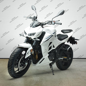 Venom Z250 | 250cc Motorcycle | Fuel Injected | 6 Speed White