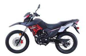 Lifan X-Pect | 200cc Dual Sport Motorcycle | Fuel Injected | 5 Speed Red