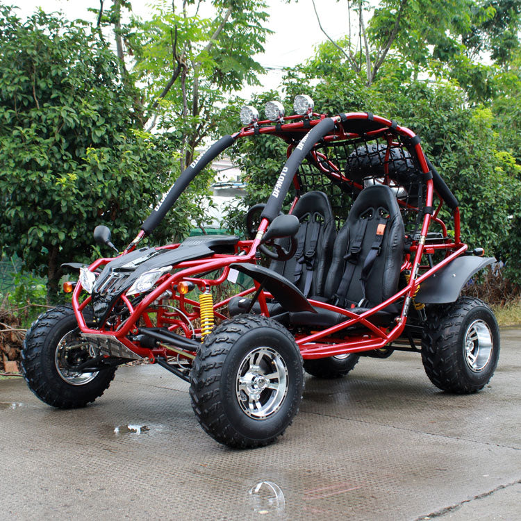 Venom Captain Go Kart | 2-Seater | 200cc | Automatic + Reverse Red