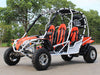 200cc Venom Captain Go-Kart | 4 Seater | Automatic + Reverse White