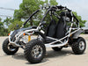 Venom Captain Go Kart | 2-Seater | 200cc | Automatic + Reverse Silver