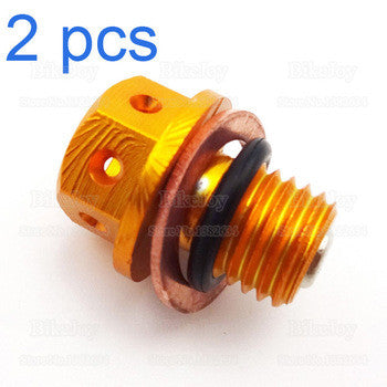Super Pocket Bike Magnetic Megneto Engine Oil Drain Plug Bolt 1pcs