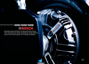 Lifan E3 | 1200W Bosch Electric Scooter | 60V Lithium