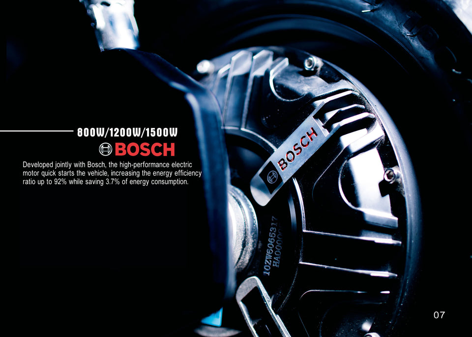 Lifan E3 | 1200W Bosch Electric Scooter | 60V Lithium