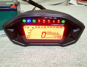 Venom X20 + X21RS Motorcycle Digital Speedometer Odometer & Tachometer