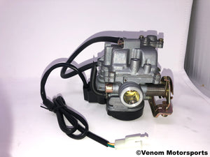 Replacement GY6 Carburetor | Venom 50cc Motorcycles