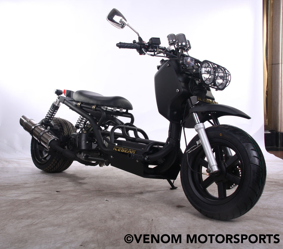 150cc Maddog Scooter | Generation 1 | Automatic Transmission Matte Black