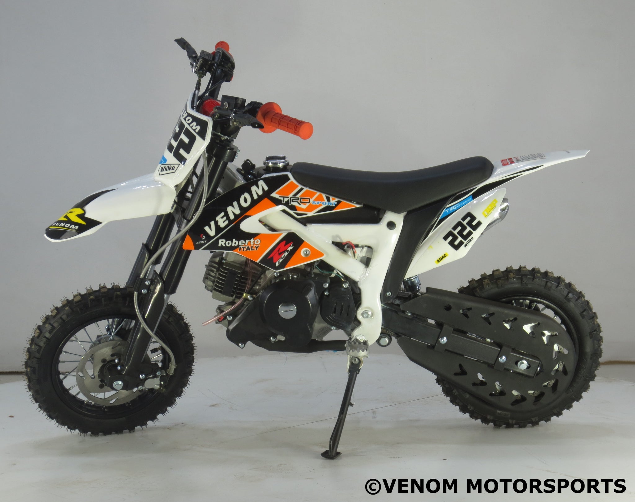 SyxMoto 60Cc 4-Stroke Kids Dirt Bike Gas Pit Bike Motocross PAD60-1 Icebear Dirt Bike