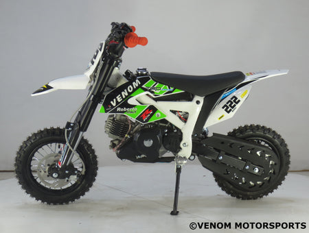 90cc Dirt Bike Trail Pit Bike Electric Start Semi Auto Junior Bike Stingray  BLU