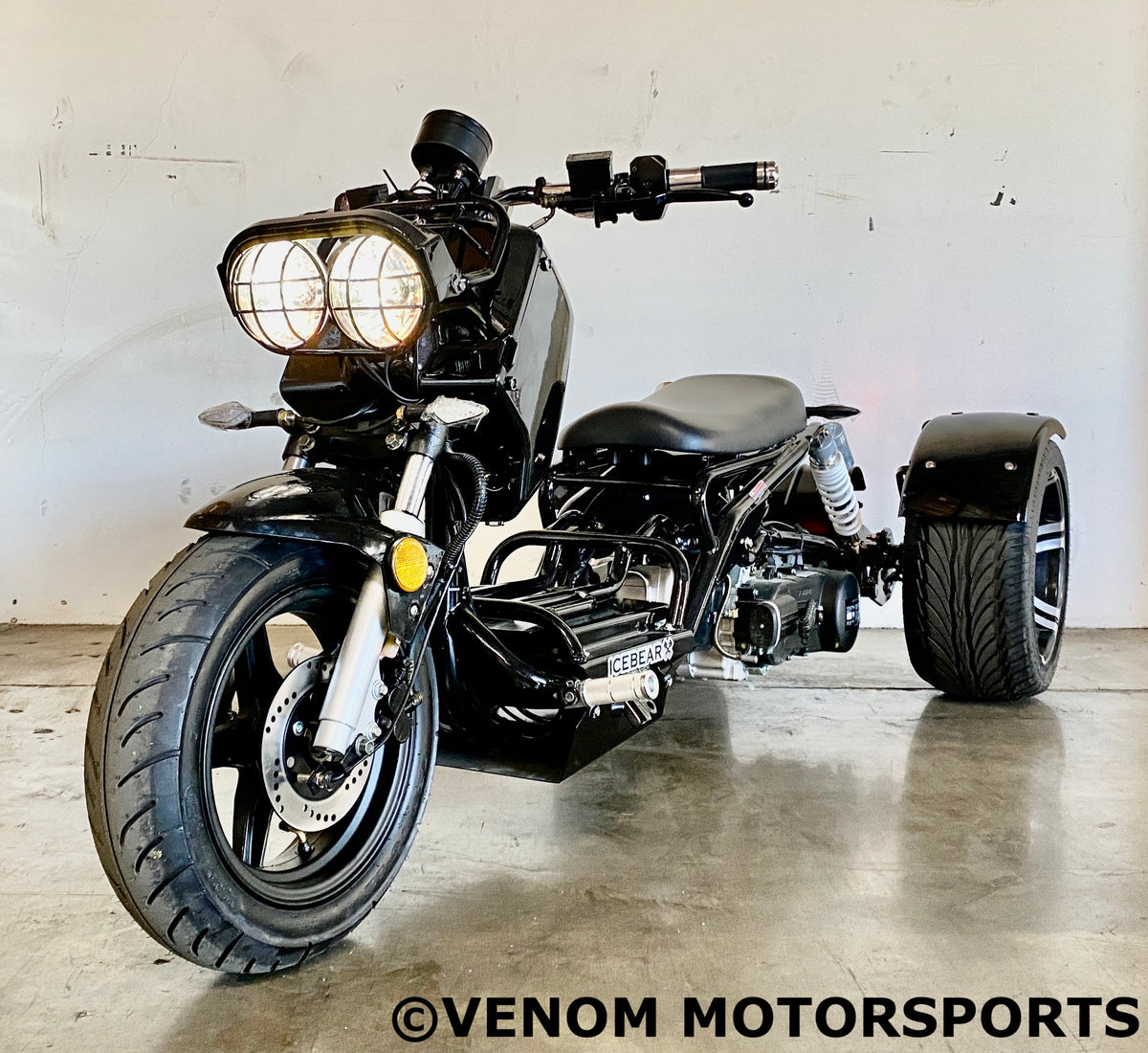 Maddog Trike 150cc | 3-Wheel Scooter | Honda Ruckus | PST150-19N ...