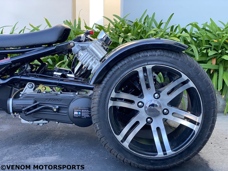 Maddog Trike 150cc | 3-Wheel Scooter | Honda Ruckus | PST150-19N ...
