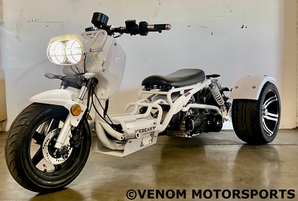 Maddog Trike 150cc | 3-Wheel Scooter | Honda Ruckus | PST150-19N ...