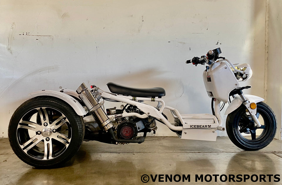 Maddog Trike 150cc | 3-Wheel Scooter | Honda Ruckus | PST150-19N ...
