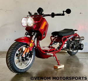 150cc Maddog Scooter | Generation 4 | Automatic Transmission Burgundy