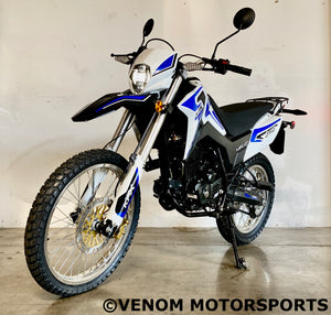 Lifan KPX 250 | 250cc Dual Sport Motorcycle | Fuel Injected | 6 Speed Blue