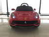 12V Ferrari F12 Ride on car for kids - Venom Motorsports 
 - 2