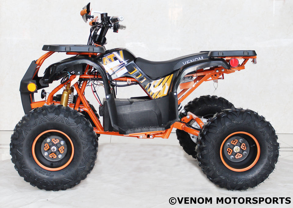 Adult Electric Atv 1500W 48V Teen Atv Brushless Electric Atv Quad Venom Motorsports USA