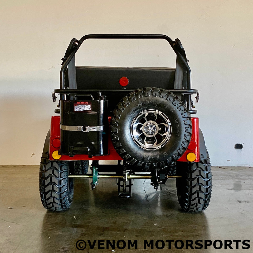 Venom Mini Jeep | 125cc | 2 Seater | Willys Edition | 3 Speed