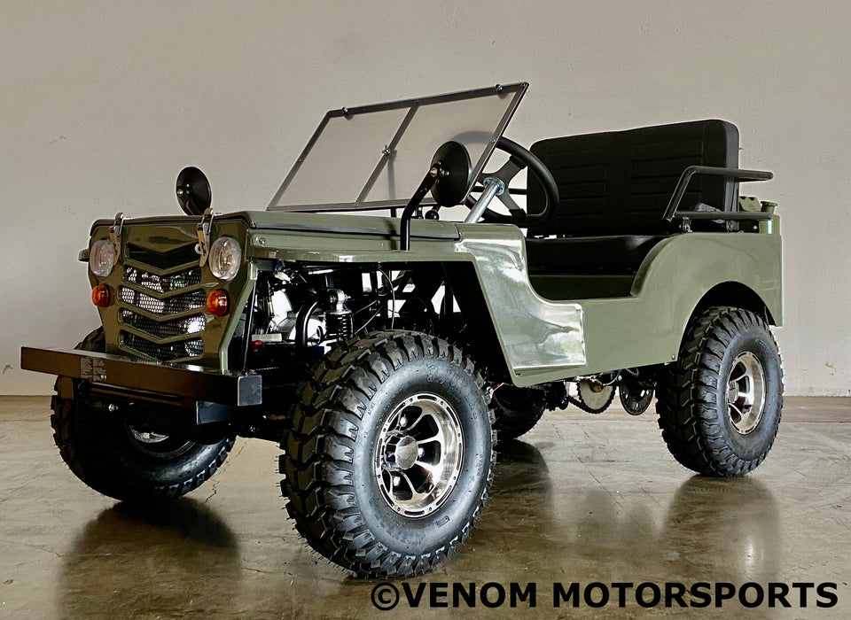 Thunderbird 125cc Mini Jeep | Willys Edition | PAZ125-1 | 3-Speed