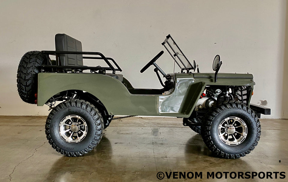 Thunderbird 125cc Mini Jeep | Willys Edition | PAZ125-1 | 3-Speed