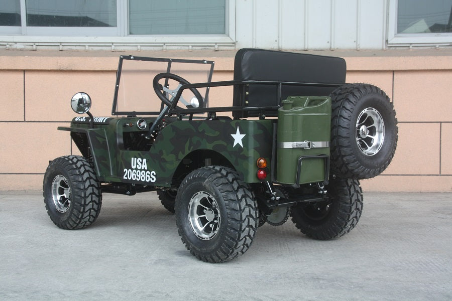 Thunderbird 125cc Mini Jeep | Willys Edition | PAZ125-1 | 3-Speed