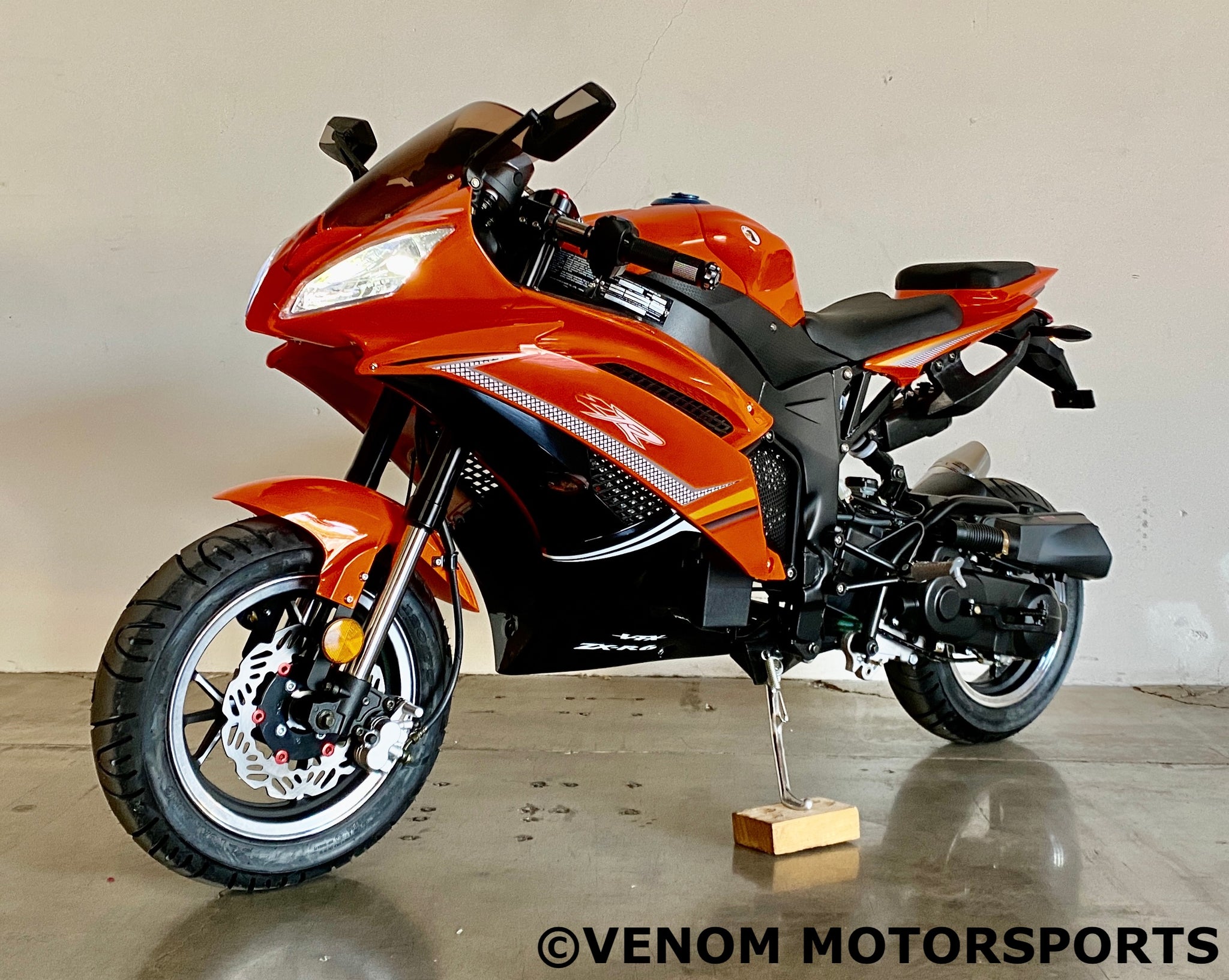 Tegn et billede forberede Dæmon VENOM X18 50CC Automatic Motorcycle | 49CC Moped | DF50SST | Super Pocket  Bike | Street Legal – Venom Motorsports USA