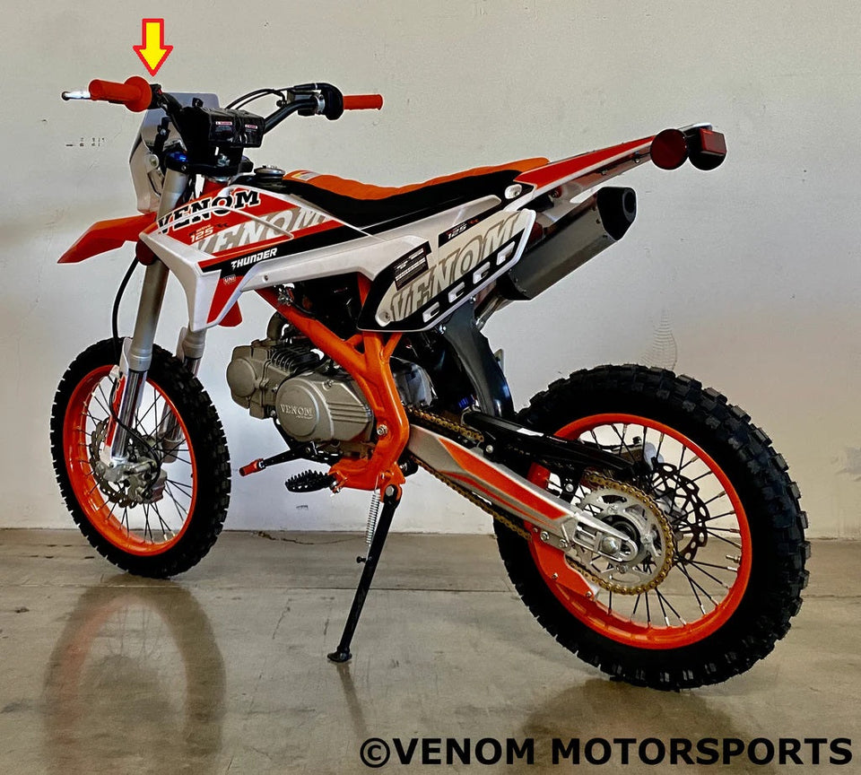 Venom Thunder 125cc Dirt Bike | Clutch Lever Dust Cover (310018008002)